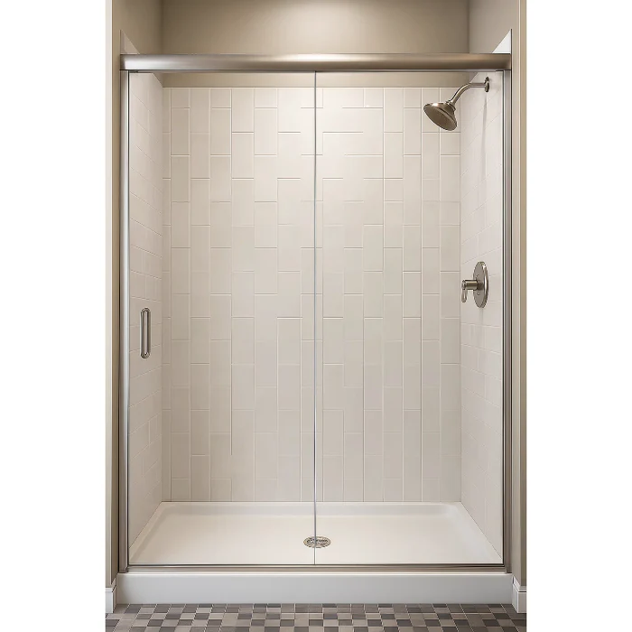 60" x 30" Rectangular Acrylic Shower Base, SP-6030-10 - Image 4