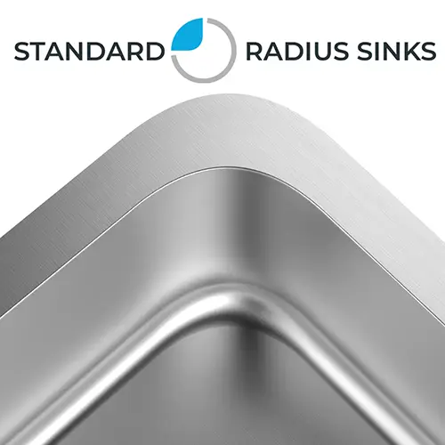33" ADA-Compliant Top Mount Double Bowl Stainless Steel Kitchen Sink, ADA-TOP-3322-D - Image 4