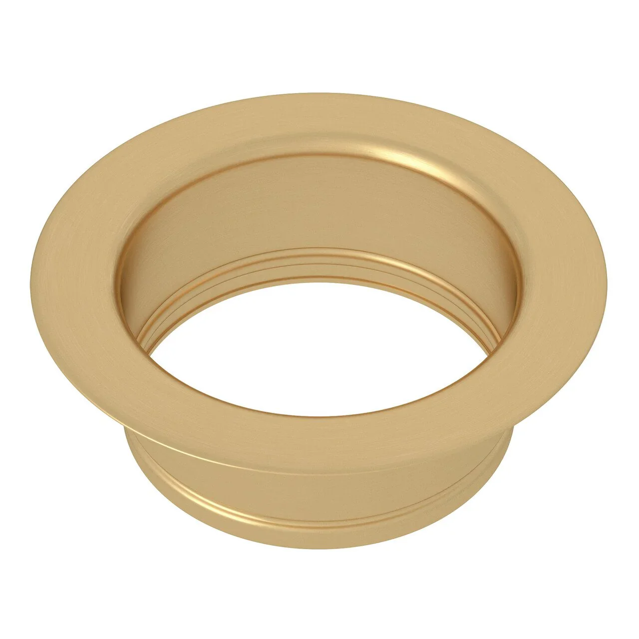 3-1/2" Brushed Gold Stainless Steel Garbage Disposal Flange, GF-330-GL - Image 3